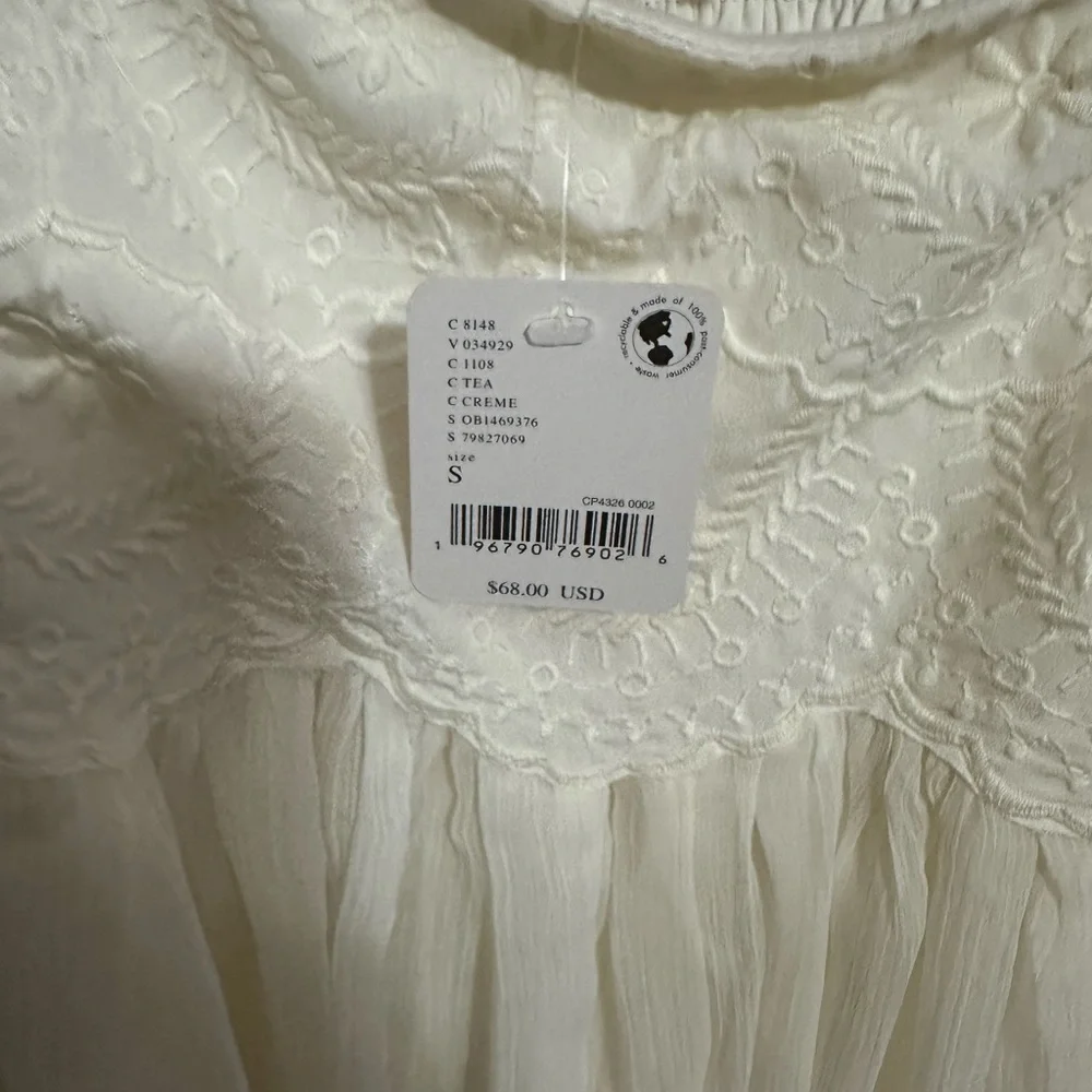 🆕Free People Intimately Keep Your Cool Tube Top in Creme. NWT size small. - Picture 8 of 13